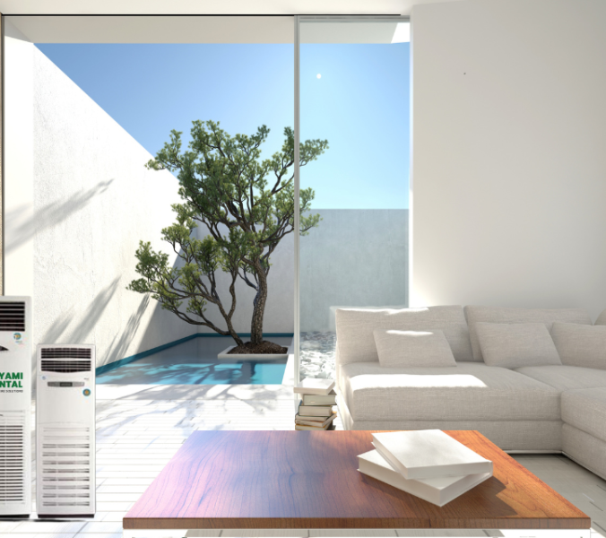 AC rental for villa